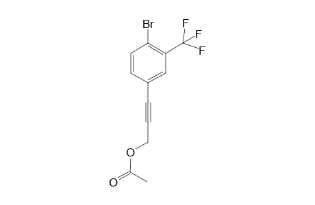 1-Bromo-4-(prop-2-ynylacetate)-2-(trifluoromethyl)benzene