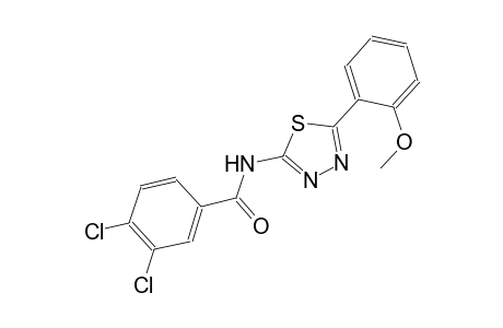 3,4-dichloro-N-[5-(2-methoxyphenyl)-1,3,4-thiadiazol-2-yl]benzamide