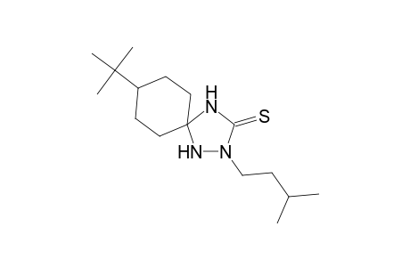 8-tert-butyl-2-isopentyl-1,2,4-triazaspiro[4.5]decane-3-thione