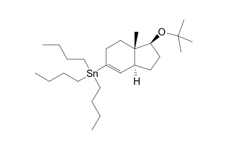 [(1S,3aS,7aS)-1-(t-Butoxy)-7a-methyl-2,3,3a,6,7,7a-hexahydro-1H-inden-5-yl]-(tri-butyl)stannane