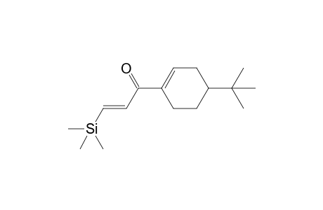 (E)-1-(4-tert-Butyl-1-cyclohexenyl)-3-trimethylsilyl-2-propen-1-one