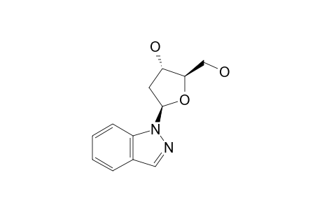 1-(2'-DEOXY-BETA-D-ERYTHRO-PENTOFURANOSYL)-1H-INDAZOLE