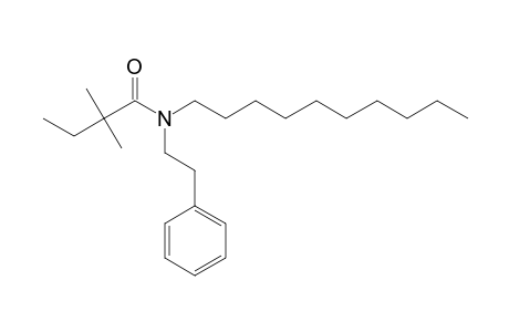 Butyramide, 2,2-dimethyl-N-(phenethyl)-N-decyl-