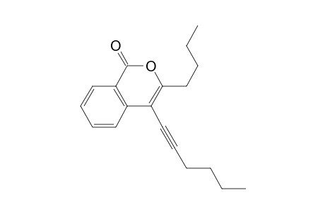 3-n-Butyl-4-hexynylisocoumarin