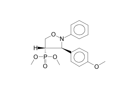 TRANS-2-PHENYL-3-PARA-METHOXYPHENYL-4-DIMETHOXYPHOSPHORYLISOXAZOLIDINE