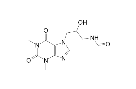 N-[3-(1,3-Dimethyl-2,6-dioxo-1,2,3,6-tetrahydro-purin-7-yl)-2-hydroxy-propyl]-formamide