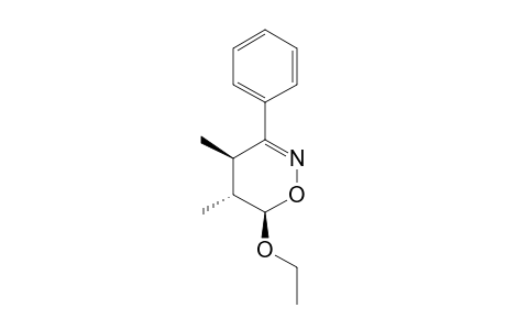 6-ETHOXY-4,5-DIMETHYL-3-PHENYL-5,6-DIHYDRO-4H-1,2-OXAZINE;5,6-TRANS-ISOMER