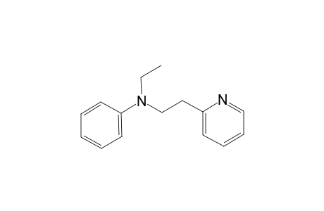 N-Ethyl-N-[2-(2-pyridinyl)ethyl]aniline