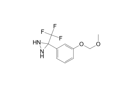 3-[3-(methoxymethoxy)phenyl]-3-(trifluoromethyl)-1,2-diaziridine