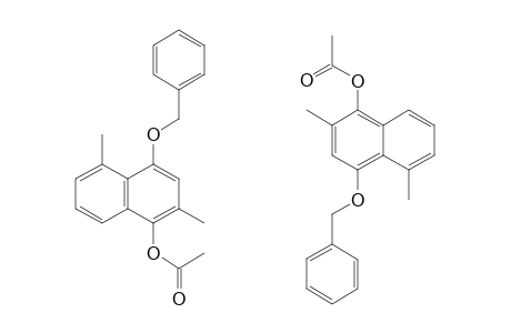 1-ACETOXY-4-BENZYLOXY-2,5-DIMETHYL-NAPHTHALENE