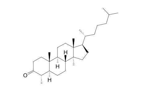 Cholestan-3-one, 4,14-dimethyl-, (4.alpha.,5.alpha.)-
