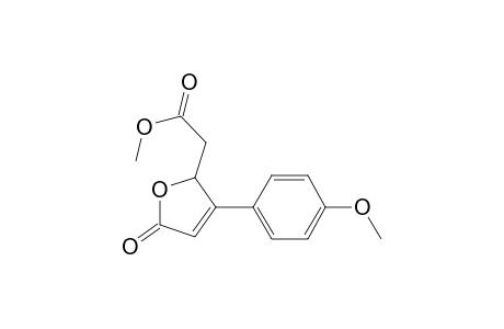 2-Furanacetic acid, 2,5-dihydro-3-(4-methoxyphenyl)-5-oxo-, methyl ester