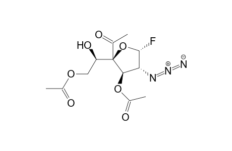 3,4,6-tris(O-Acetyl)-2-azido-2-deoxy-.alpha.-D-glucofuranosyl fluoride
