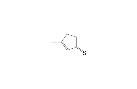2-Cyclopentene-1-thione, 3-methyl-