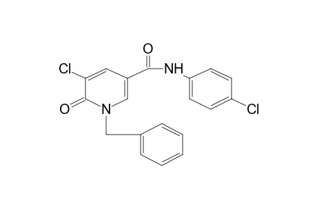 1-BENZYL-4',5-DICHLORO-1,6-DIHYDRO-6-OXONICOTINANILIDE