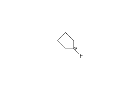 1-Fluoro-cyclopentyl cation