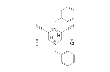 1,4-dibenzyl-2,6-diethynylpiperazinediium dichloride