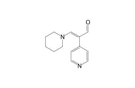 Propenal, 3-(1-piperidino)-2-(4-pyridyl)-