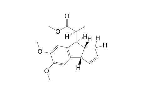(S)Methyl 2-[(3aS,8R,8aR)-5,6-(dimethoxy)cyclopenta[a]ind-2-en-8-yl]propanoate