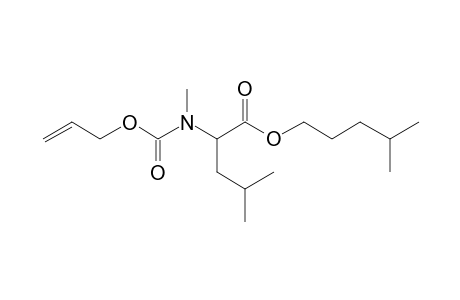 L-Leucine, N-allyloxycarbonyl-N-methyl-, isohexyl ester