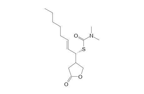 (1'S*,2'E,3R*)-3-[1'-(N,N-DIMETHYLCARBAMOYLTHIO)-OCT-2'-ENYL]-BUTAN-4-OLIDE