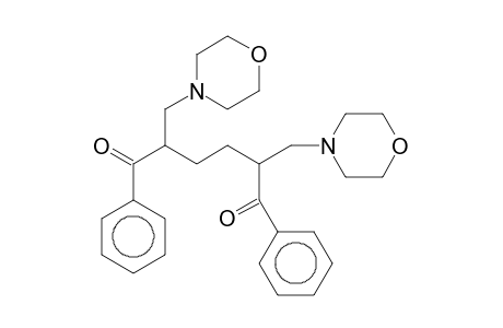 2,5-bis(4-morpholinylmethyl)-1,6-diphenylhexane-1,6-dione