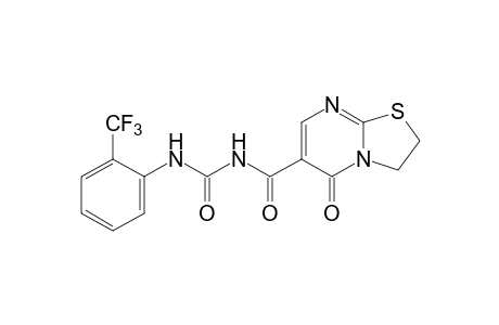 1-[(2,3-dihydro-5-oxo-5H-thiazolo[3,2-a]pyrimidin-6-yl)carbonyl]-3-(alpha,alpha,alpha-trifluoro-o-tolyl)urea