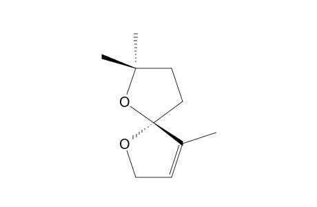 2,2,9-TRIMETHYL-1,6-DIOXASPIRO-[4,4]-NON-8-ENE