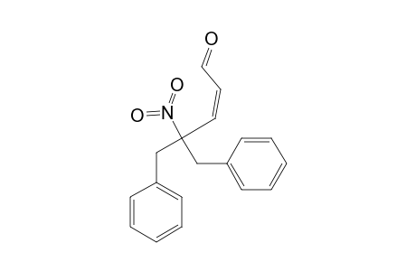 2-Pentenal, 4-nitro-5-phenyl-4-(phenylmethyl)-, (Z)-
