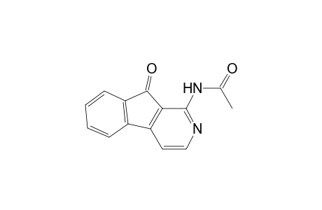 Acetamide, N-(9-oxo-9H-indeno[2,1-c]pyridin-1-yl)-