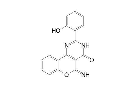 2-(2-Hydroxyphenyl)-5-imino-4-oxo-3,4-dihydro-5H-[1]benzopyrano[4,3-d]pyrimidin