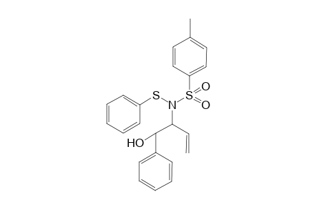 N-(1-Hydroxy-1-phenylbut-3-en-2-yl)-4-methyl-N-(phenylthio) benzenesulfonamide