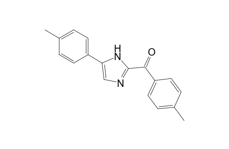 (4-methylphenyl)-[5-(4-methylphenyl)-1H-imidazol-2-yl]methanone