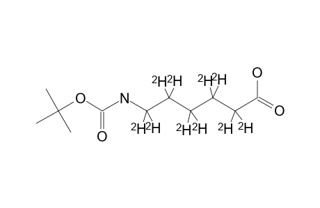 6-[N-(TERT.-BUTOXYCARBONYLAMINO)]-(D10)-CAPROIC-ACID
