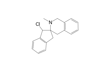 spiro[1-chloroindan-2,3'-(N-methyl-1',2',3',4'-tetrahydroisoquinoline)]