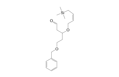 (Z)-5-BENZYLOXY-3-(4'-TRIMETHYLSILANYL-BUT-2'-ENYLOXY)-PENTANAL
