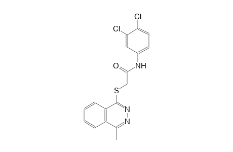 N-(3,4-dichlorophenyl)-2-[(4-methyl-1-phthalazinyl)sulfanyl]acetamide