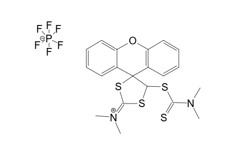 SPIRO-[4-(N,N-DIMETHYLDITHIOCARBAMATO)-2-(N,N-DIMETHYLIMINO)-1,3-DITHIOLANE-5,9'-XANTHENE]-HEXAFLUOROPHOSPHATE