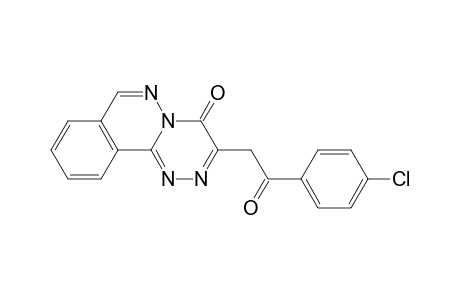3-[2-(4-chlorophenyl)-2-keto-ethyl]-[1,2,4]triazino[3,4-a]phthalazin-4-one