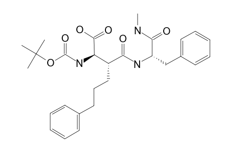 (2R,3R)-2-(TERT.-BUTOXYCARBONYLAMINO)-3-[(S)-1-(METHYLAMINO)-1-OXO-3-PHENYLPROPAN-2-YL-CARBAMOYL]-6-PHENYL-HEXANOIC-ACID