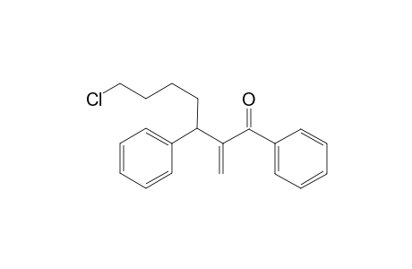2-(5-Chloro-1-phenylpentyl)-1-phenylpropen-1-one