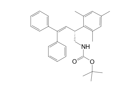 N-(tert-Butoxycarbonyl)-2-(2,4,6-trimethylphenyl)-4,4-diphenyl-but-3-enamine