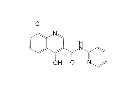 3-quinolinecarboxamide, 8-chloro-4-hydroxy-N-(2-pyridinyl)-