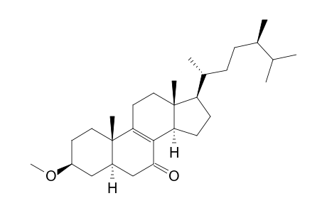 (24R)-3.beta.-Methoxy-5.alpha.-24-methyl-cholest-8-en-7-one