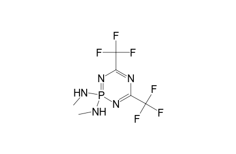 1,3,5,2-Triazaphosphorine, 2,2-dihydro-2,2-bis(methylamino)-4,6-bis(trifluoromethyl)-