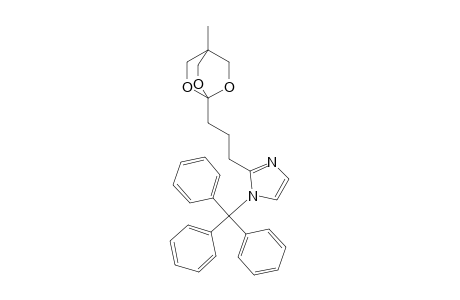 2-[3-(4-Methyl-2,6,7-trioxa-bicyclo[2.2.2]octan-1-yl)propyl]-1-triphenylmethyl-1H-imidazole