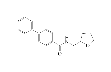 N-(tetrahydro-2-furanylmethyl)[1,1'-biphenyl]-4-carboxamide