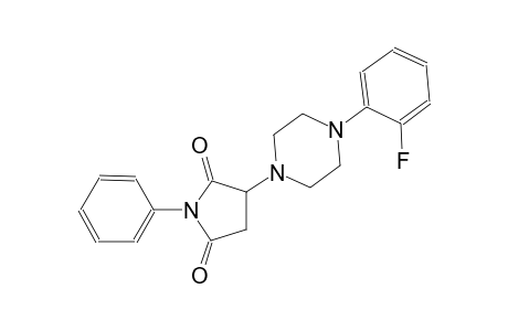 3-[4-(2-fluorophenyl)-1-piperazinyl]-1-phenyl-2,5-pyrrolidinedione