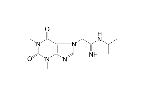 2-(1,3-Dimethyl-2,6-dioxo-1,2,3,6-tetrahydro-purin-7-yl)-N-isopropyl-acetamidine