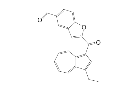 2-(3-Ethylazulen-1-yl)carbonyl-1-benzofuran-5-carbaldehyde